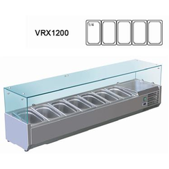 Витрина холодильная настольная VRX 1200/330 FORCOOL: фото