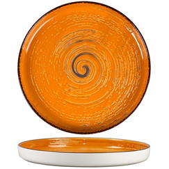 Тарелка с бортом Texture Yellow Circular 28 см, h 3,1 см (70001274): фото