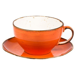 Чашка с блюдцем Fusion Orange Sky 375 мл (81223150): фото