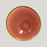 Ассиметричная тарелка RAK Porcelain Twirl Coral 650 мл, 22*9 см (81220509)