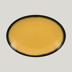 Блюдо овальное RAK LEA Yellow 36 cм (81223404): фото