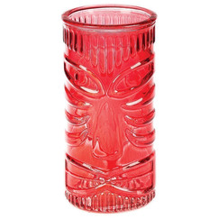 Стакан для коктейлей Тики красный 400 мл, стекло, P.L. - BarWare (73024171): фото