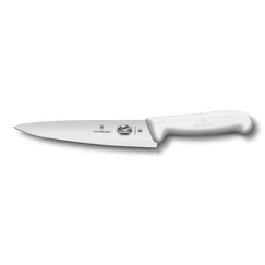 Универсальный нож Victorinox Fibrox с белой рукоятью 19 см (70001147): фото