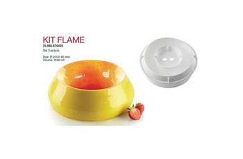 Форма кондитерская Silikomart KIT FLAME, силикон, 24*8,5 см (3120237): фото