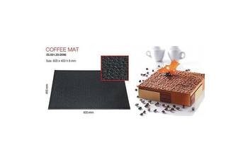 Коврик кондитерский для создания тексуры Silikomart COFFEE MAT, силикон, 40*60 см (3150445): фото