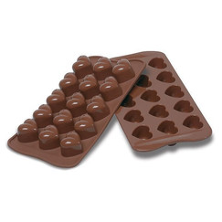 Форма силиконовая для конфет Silikomart MONAMOUR, 3*2,2*2,5 см (73024192): фото