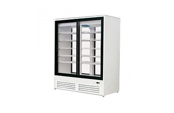 Холодильный шкаф 1,5 с дверьми-купе: фото