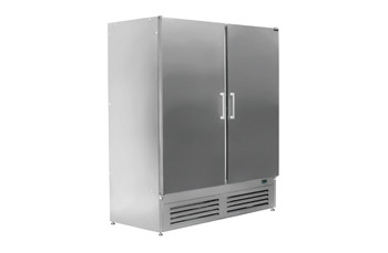 Холодильный шкаф с металлическими дверьми 1,4: фото