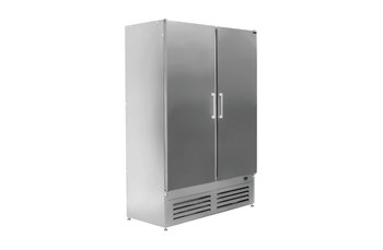 Холодильный шкаф с металлическими дверьми 1,2: фото