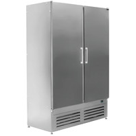 Холодильный шкаф с металлическими дверьми 1,2