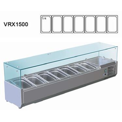 Витрина холодильная  настольная VRX 1500/330 FORCOOL: фото