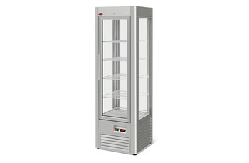 Холодильный шкаф Veneto RS-0,4 нержавейка (полки-решетка): фото