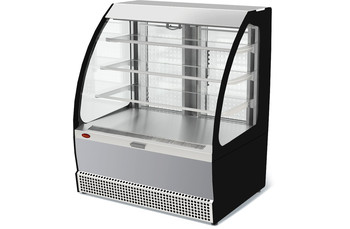 Холодильная витрина Veneto VSo-1,3 (нерж.): фото
