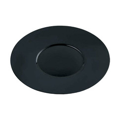 Тарелка 30,5 см (16 см) черная (81200050): фото