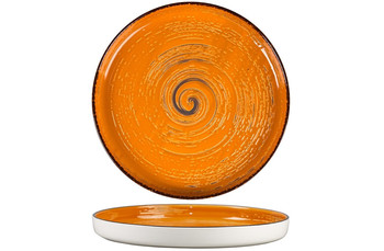 Тарелка с бортом Texture Yellow Circular 28 см, h 3,1 см (70001274): фото