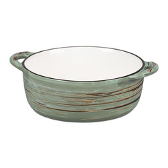 Чашка для супа серия Texture Light Green Lines 14,5 см, h 5,5 см, 580 мл (70001281): фото