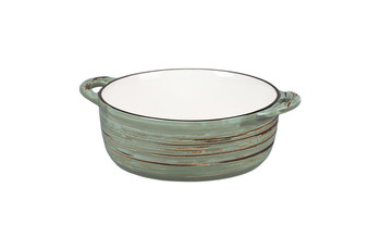 Чашка для супа серия Texture Light Green Lines 14,5 см, h 5,5 см, 580 мл (70001281): фото