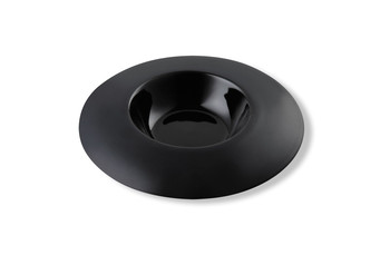 Салатник / тарелка для пасты 130 мл, 18,5 см (9 см) черная (81200055): фото