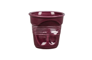 Чашка кофейная Barista (Бариста) мятая 140 мл фиолетовая, h 7 см (81223255): фото