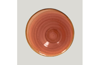 Ассиметричная тарелка RAK Porcelain Twirl Coral 1,6 л, 29*14 см (81220504): фото