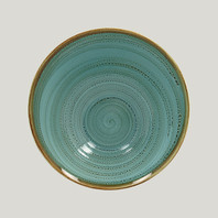 Ассиметричная тарелка RAK Porcelain Twirl Lagoon 1,6 л, 29*14 см (81220505)