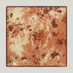 Тарелка RAK Peppery квадратная плоская 30*30 см, красный цвет (81220228): фото
