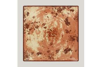 Тарелка RAK Peppery квадратная плоская 30*30 см, красный цвет (81220228): фото
