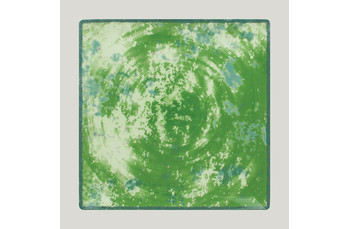 Тарелка RAK Peppery квадратная 27*27 см, зеленый цвет (81220620): фото