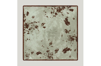 Тарелка RAK Peppery квадратная 27*27 см, серый цвет (81220621): фото
