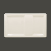 Тарелка прямоугольная 2-секционная RAK Classic Gourmet 37*21 см (81220683)