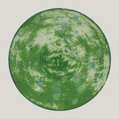 Тарелка RAK Peppery Coupe круглая глубокая 1,9 л, зеленый цвет (81220285): фото