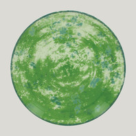 Тарелка RAK Peppery круглая плоская 27 см, зеленый цвет (81220275)