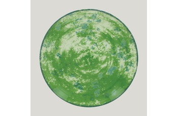 Тарелка RAK Peppery круглая плоская 24 см, зеленый цвет (81220392): фото