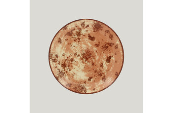 Тарелка RAK Peppery круглая плоская 21 см, красный цвет (81220340): фото