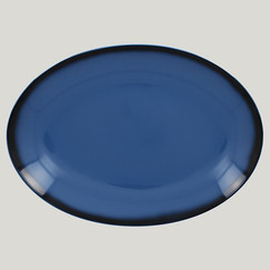 Блюдо овальное RAK LEA Blue 32 см (81223517): фото