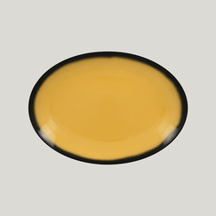 Блюдо овальное RAK LEA Yellow 32 cм (81223405): фото