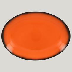 Блюдо овальное RAK LEA Orange 32 см (81223532): фото