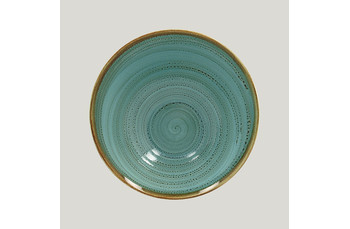 Ассиметричная тарелка RAK Twirl Lagoon 650 мл (81220510): фото