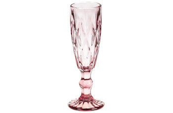 Бокал флюте для шампанского 150 мл, фиолетовый,(цена за 6 шт.в наборе) стекло, P.L. - BarWare (73024159): фото