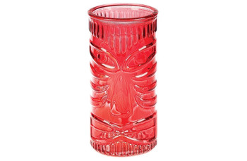 Стакан для коктейлей Тики красный 400 мл, стекло, P.L. - BarWare (73024171): фото