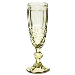 Бокал флюте для шампанского 150 мл, зеленый (цена за 6 шт.в наборе) P.L. - BarWare (71047247): фото
