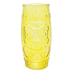 Стакан для коктейлей Тики желтый 500 мл, стекло, P.L. - BarWare (73024177): фото
