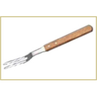 Вилка для мяса с деревянной ручкой Gastrotop