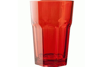 Стакан Хайбол Pasabahce Enjoy 350 мл, 8,3*12,2 см, красный, стекло (81200788): фото