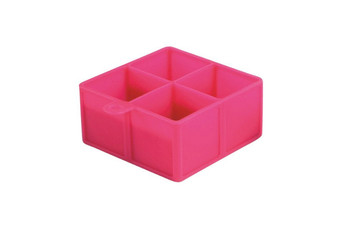 Форма для льда силиконовая Куб, 45*45 мм, 4 ячейки, P.L. (1170822): фото