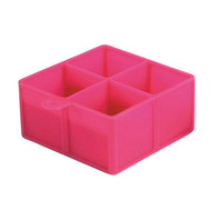 Форма для льда силиконовая Куб, 45*45 мм, 4 ячейки, P.L. (1170822)
