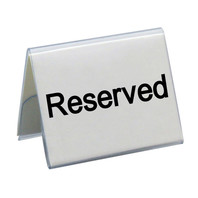 Табличка Reserved 5*4 см (81200197)