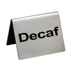 Табличка Decaf 5*4 см (81200202): фото