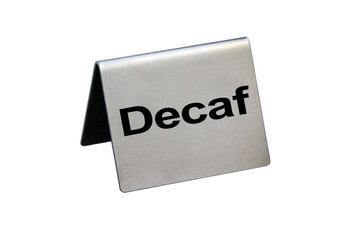 Табличка Decaf 5*4 см (81200202): фото