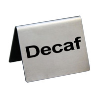 Табличка Decaf 5*4 см (81200202)